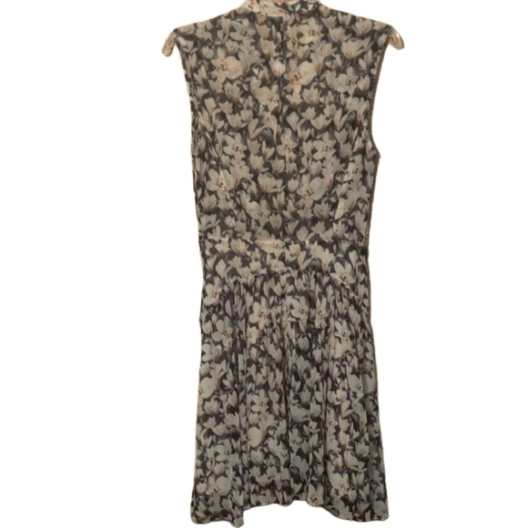 ALL SAINTS Victoria Magnolita Women's Floral Pink & Black Dress Size 0 - Picture 8 of 15